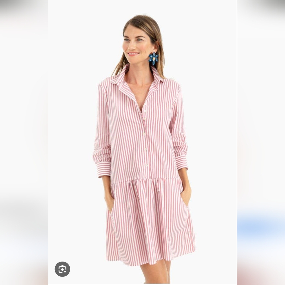 The Shirt by Rochelle Behrens The Drop Waist Shirt Dress